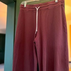 MATE the label wide-leg waffle pants